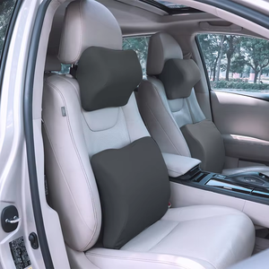 Oreiller ergonomique d'appui-tête de siège de voiture en mousse à mémoire de forme, tissé pour dormir, accessoires de camping, appuie-tête latéral, cou - Product Image 2