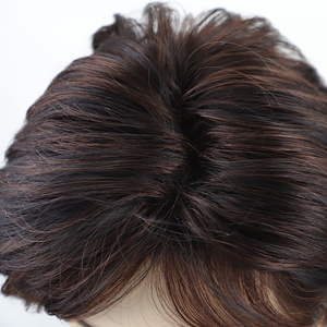 <span class=keywords><strong>Peluca</strong></span> de moda para mujer, estilo <span class=keywords><strong>abuela</strong></span>, color gris, sin pegamento, para cosplay, venta al por mayor de fábrica, estilo europeo y americano - Product Image 2