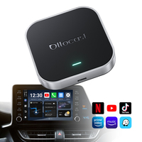 Ottocast Taşınabilir Kablosuz CarPlay AI Kutusu Android 13 4+64GB RAM/ROM Çift Bantlı Wi-Fi Genişletilebilir Hafıza Bluetooth Evrensel Araç