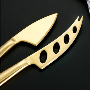 Western Style Cheese <b>Knife</b> Set Stainless Steel Multifunctional <b>Bread</b> Butter <b>Knife</b> With Scraper Grater For Kitchen Use - Product Image 2