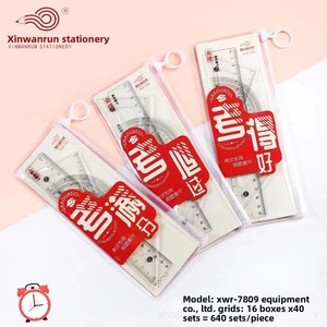 Bán Buôn 4-Mảnh Sinh Viên Thi Văn Phòng Phẩm Thiết Lập 20Cm Thước Thước Nhựa Và Vẽ Tam Giác Tấm Cho Người Cai Cai Cai - Product Image 4