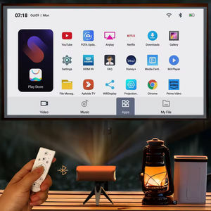 Mini Proyector DLP Inteligente de Última Generación, Portátil para Exteriores, 4K de Alta Definición, con Batería, para Cine en Casa y Proyecciones 3D al Aire Libre - Product Image 2