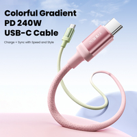Toocki 5A USB-C câble haute performance technologie E-Marker charge d'alimentation fiable pour les appareils tresse pour ordinateurs portables
