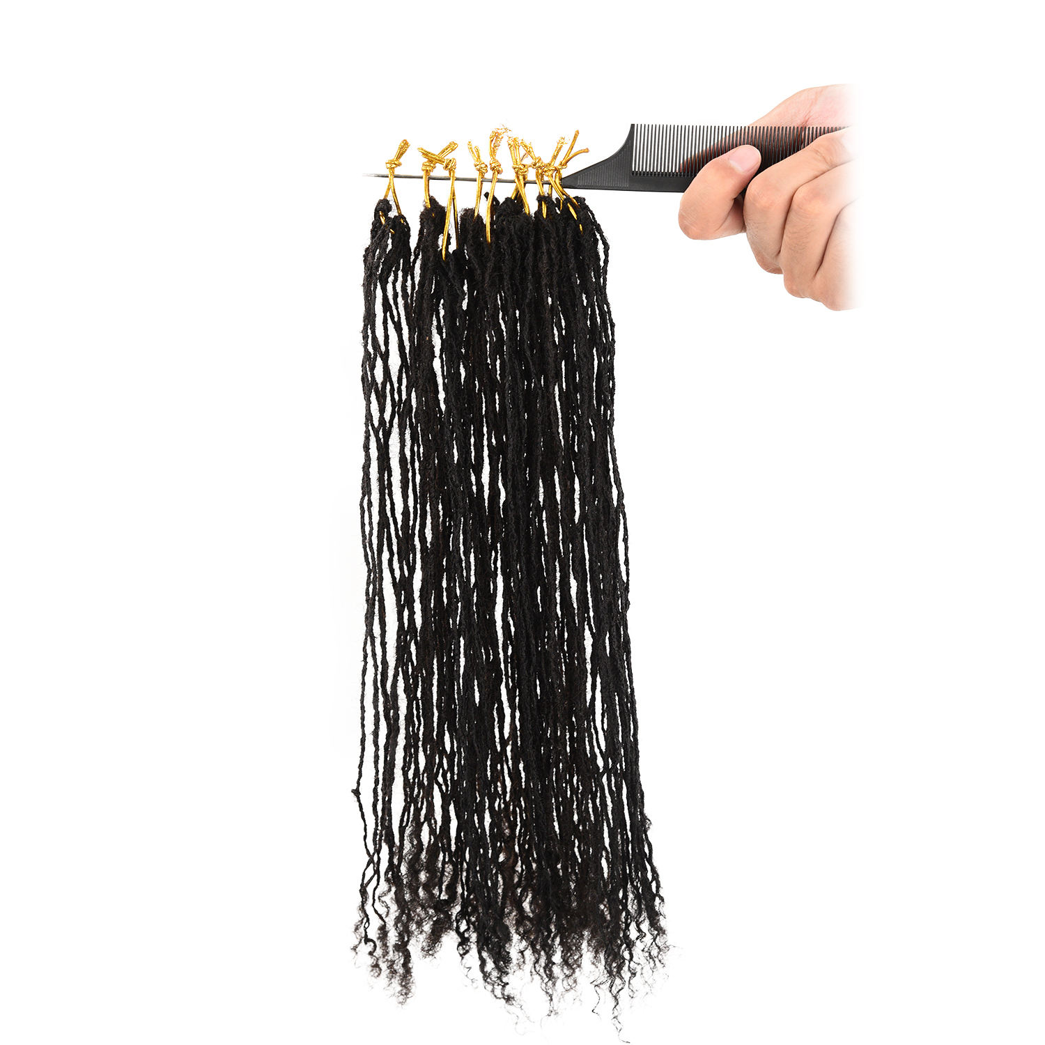 Sister locs pré-bouclées