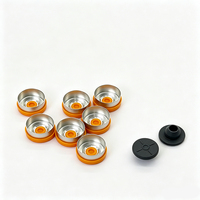 Vente en gros de flacons en verre USP de type I, flacons en verre borosilicate de 2 ml, flacons en verre transparent avec bouchons de flacon de 13 mm