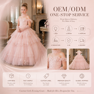 <span class=keywords><strong>Vestido</strong></span> de <span class=keywords><strong>Princesa</strong></span> Lavanda para Niñas, con Lazo en la Espalda, Personalizado, Venta al por Mayor, OEM, ODM, <span class=keywords><strong>Vestido</strong></span> de Gala, <span class=keywords><strong>Vestido</strong></span> de Fiesta - Product Image 6