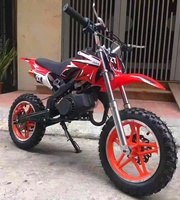 Quad mini ATV 49cc tout-terrain pour enfants, 2 roues, JINBANG JB-624, pour enfants de moins de 40 km/h, 10 pouces