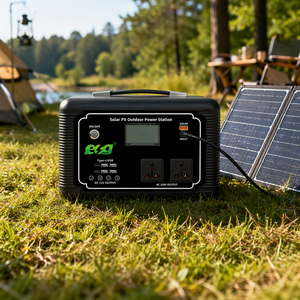 ESG 300W/500W/600W Portable Power Station Fast-Charging Emergency Backup for Camping and Home Use <b>USB</b> Type-<b>C</b> Ports - Product Image 4