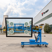 Chariot de levage de verre mobile Torsen, direct usine, robot de vitrage motorisé, machine de levage personnalisée OEM