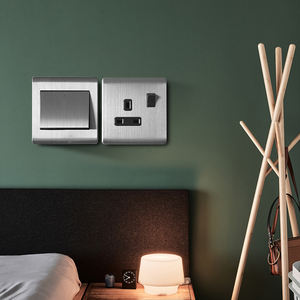 Applique murale électrique, 4 boutons, <span class=keywords><strong>2</strong></span> voies, au royaume-uni, interrupteur, luminaire mural avec variateur, meilleur <span class=keywords><strong>prix</strong></span>, w - Product Image 6