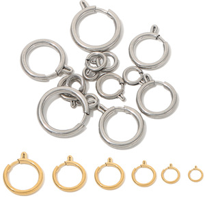 ACEWORKS 18K PVD Gold Stainless Steel <b>Spacers</b> Jewelry | 6mm/18mm Sizes | Waterproof Durable Connector for Necklace Making - Product Image 4