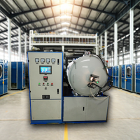 Horno de sinterización de carbonización de frecuencia media de inducción de sistema de control automático y manual de larga vida útil