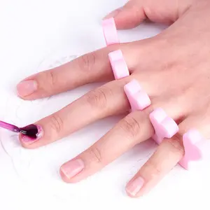Mini ensemble d'ongles professionnel jetable séparateurs d'orteils en mousse bloc tampon pour ongles lime à ongles manucure kit de pédicure pour salon