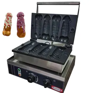Mini waffle elettrico del pene di progettazione piacevole del modello di vendita calda per lo spuntino