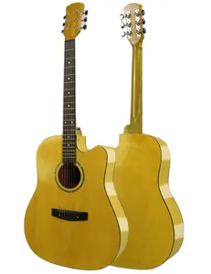 销售顶部精美彩色 41英寸原声吉他的整套工具配件古典吉他