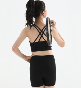 Conjuntos de fábrica 2025 para niños, venta al por mayor, sujetador para niñas, pantalones cortos, conjuntos de Fitness para Yoga, ropa activa, conjuntos de Yoga para niños - Product Image 6