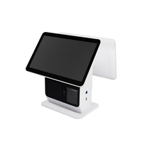 Caisse enregistreuse électronique de supermarché, système de caisse de supermarché, avec écran tactile android, moniteur jusqu'à terminal