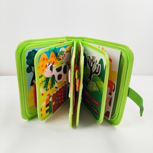 <span class=keywords><strong>Livre</strong></span> d'apprentissage en feutre pour <span class=keywords><strong>la</strong></span> <span class=keywords><strong>ferme</strong></span> 2025, apprentissage précoce, jouets sensoriels Montessori, tableau en feutre, tissu doux, <span class=keywords><strong>livre</strong></span> d'activités en feutre pour tout-petits - Product Image 4