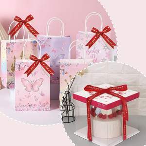 Custom Printed Double Face 100% Cotton <b>Ribbon</b> with Gold/Silver Foil Printing High Tenacity Brand Decorative <b>Ribbon</b> - Product Image 5