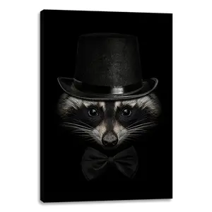 Hot sale Animal picture print on canvas painting wall art ready to hanging for living room room decor aesthetic
