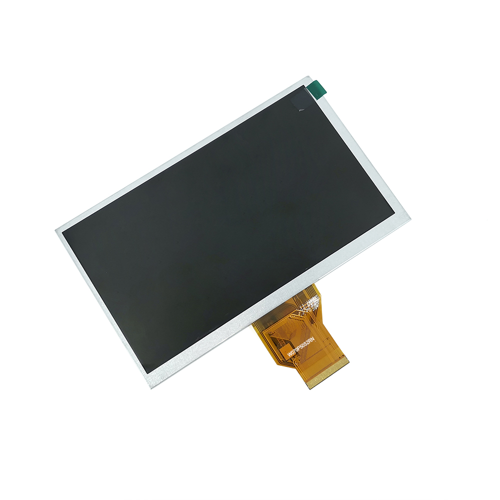 Tela lcd 7 "800x480 tft, display lcd at070tn92 at070tn93 24bit rgb interface 50pin fpc at070tn90 7 polegadas lcd display