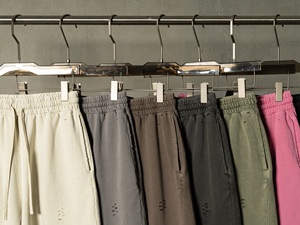 Shorts amples délavés de qualité supérieure, d'inspiration rétro américaine, pour adolescents, design personnalisé disponible, collection été - Product Image 5