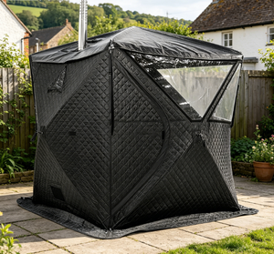 Carpa de sauna instantánea Vanace para 4 personas, carpa portátil con estufa para acampar en invierno - Product Image 1