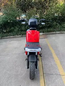 Motocicleta eléctrica de dos ruedas, caja de entrega doble, aprobada por la CE, para comida rápida, pizza