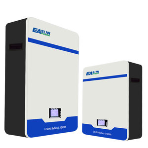 Easun แบตเตอรี่ลิเธียม Lifepo4 5Kwh 10Kwh LifePO4อินเวอร์เตอร์แบตเตอรี่ BMS เจลสำหรับระบบไฮบริดออฟกริด - Product Image 2