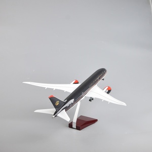 โมเดลเครื่องบิน รุ่น <span class=keywords><strong>B787</strong></span> พร้อมไฟ LED ขนาด 43 ซม. โมเดลสายการบินรอยัลจอร์แดน จากประเทศจีน ของสะสมงานศิลปะสร้างสรรค์และวัฒนธรรม - Product Image 2