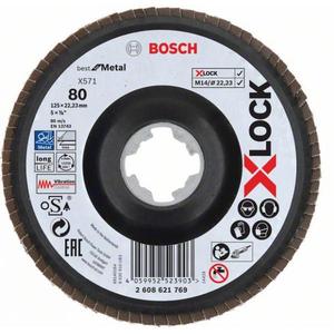BOSCH - 2608621763 Discos de Solapa, Versión Angular, Placa de Plástico Ø 115mm - EAN 4059952523842 ABRASIVOS - Product Image 1