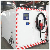 Station de carburant mobile mini 4000L 5000L 6000L, réservoir portable monté sur châssis pour chantier de construction