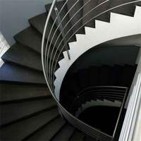 DAIYA – escalier en bois portable pour l'intérieur de la maison, escalier incurvé