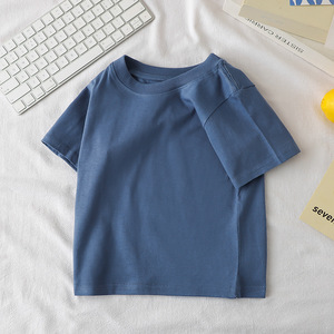 T-shirt Estiva in Cotone a Maniche Corte per Bambini e Bambine, <span class=keywords><strong>Maglietta</strong></span> Traspirante alla Moda con Stampa Pubblicitaria - Product Image 4