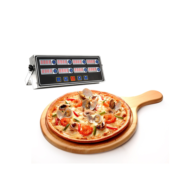 Fast Restaurant Kfc/ Mcdonald Kitchen Commercial 8 Digital Channel Timer Multi Digital Kitchen Countdown Timer