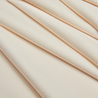 Tissu adapté résistant à l'abrasion durable en fibre de polyester 100% pour le tissu tricoté de T-shirts