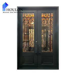 Centros de Retiro de Bienestar, Puerta de Hierro Forjado, Puerta de Entrada Tranquila Inspirada en el Zen - Product Image 2