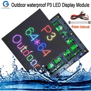 Módulo de Pantalla LED RGB P3 para Exteriores, Resistente al Agua, 192*192 mm, Brillo de 4000 cd, para Espectáculos Acrobáticos o Exposiciones al Aire Libre - Product Image 1