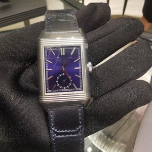 Reloj Mecánico de Lujo Reverso Diver Rectangular de Doble Cara con Doble Hora, Reserva de Marcha de 45 Horas, 20mm, Analógico, Estilo Moneda Europea - Product Image 4