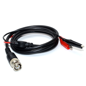 # สายทดสอบออสซิลโลสโคปแบบหนีบจระเข้คู่ 18I029 110 ซม. BNC <span class=keywords><strong>Q9</strong></span> - Product Image 1