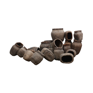 アンティーク中国籐籐魚バスケット自然安い家の装飾ダイニングルーム家具 - Product Image 2