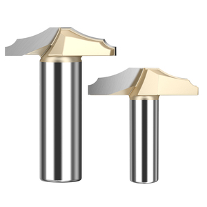 HUHAO 1/2 Shank Double Ogee Wood <strong>Router</strong> Bit Tungsten CNC <strong>Woodworking</strong> End Mill Wood <strong>Router</strong> Bit 6849 - Product Image 3