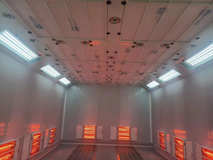 Cabina de Pintura para Automóviles con Calefacción Eléctrica de Bajo Costo, Personalizable, para Muebles y Decoraciones - Product Image 3