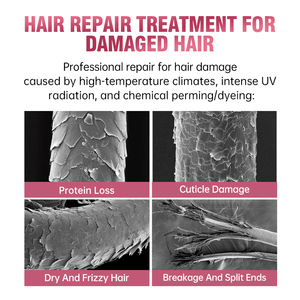 프라이빗 라벨 실키 스무스 퍼퓸 샴푸 앤 컨디셔너 내추럴 유기농 코코넛 콜라겐 케라틴 손상모 리페어 샴푸 - Product Image 5