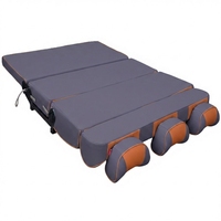Siège-lit pour camping-car, pivotant, inclinable, réversible, certifié 3C, personnalisable, 1 à 4 places, différentes couleurs, cuir PU imperméable