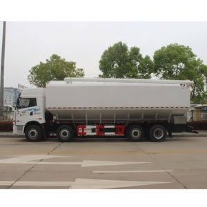 Camión Cisterna para Granos y Alimentos Faw 8x4 40m3, Camión Silo para Alimentos para Aves, Camión de Transporte de Alimentos a Granel - Product Image 1