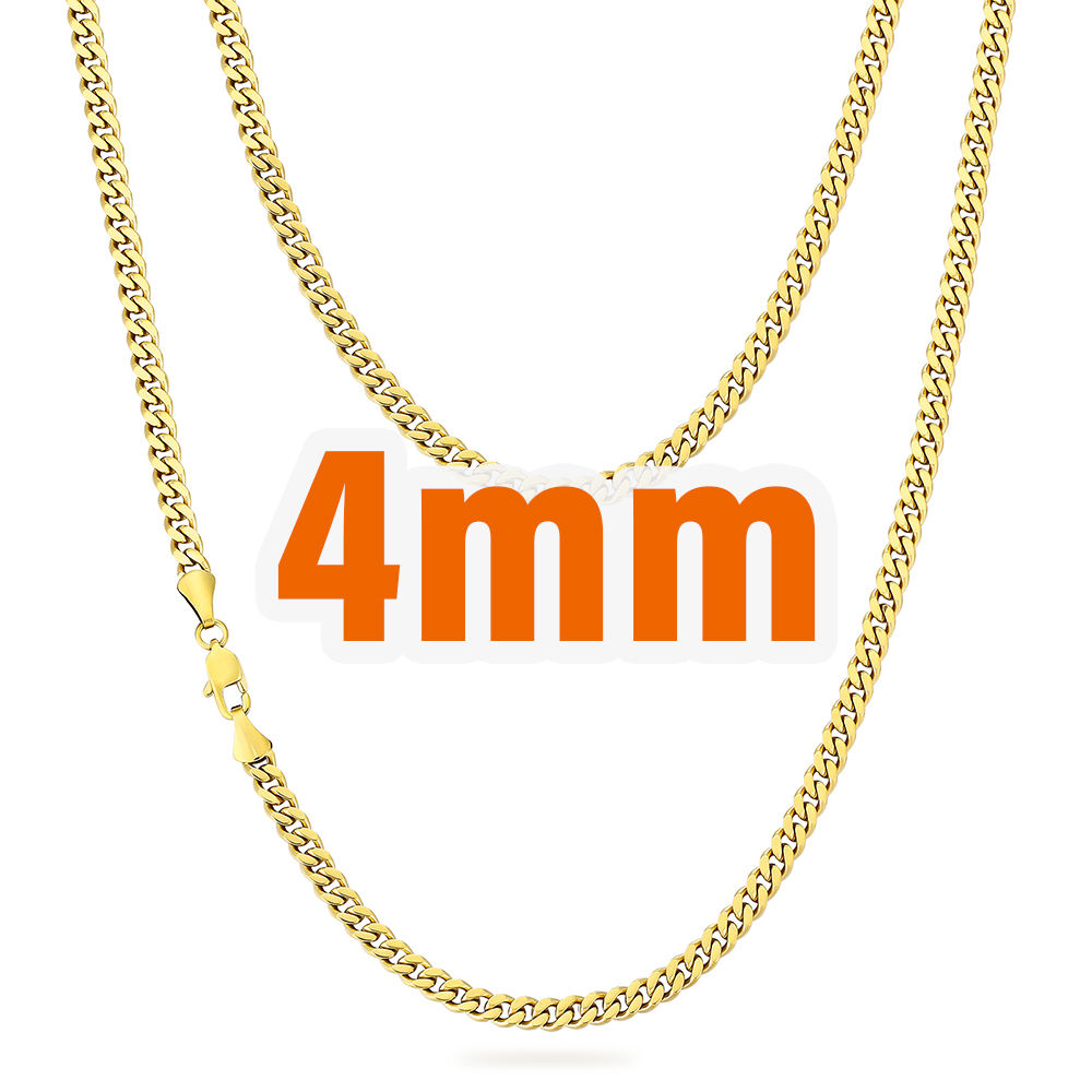 Gold 4mm