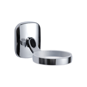Walter Bath Hardware Set Chrome Wall-Mounted Six-Piece Bathroom Kit Towel Rack Tissue Holder Towel Ring Soap Dish - Product Image 2