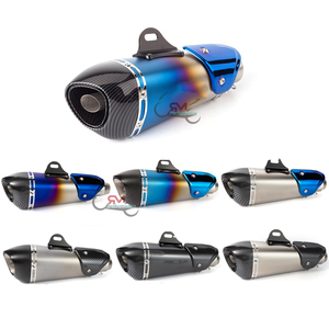 Scarico Moto modificato fuga Moto per GSR600 R6 Z900 Dirt Bike PCX 125 FZ6 G310GS CB600F MT 03 Tmax 530 carbonio <span class=keywords><strong>silenzio</strong></span> - Product Image 4