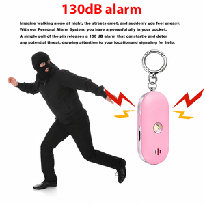 Allarme Personale Portatile Ricaricabile con Luce Flash, Sirena di Autodifesa 130dB, Allarme di Sicurezza Personale per Donne - Product Image 2